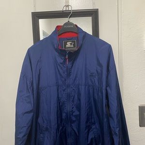 VINTAGE 90’s Navy STARTER windbreaker sz: XL